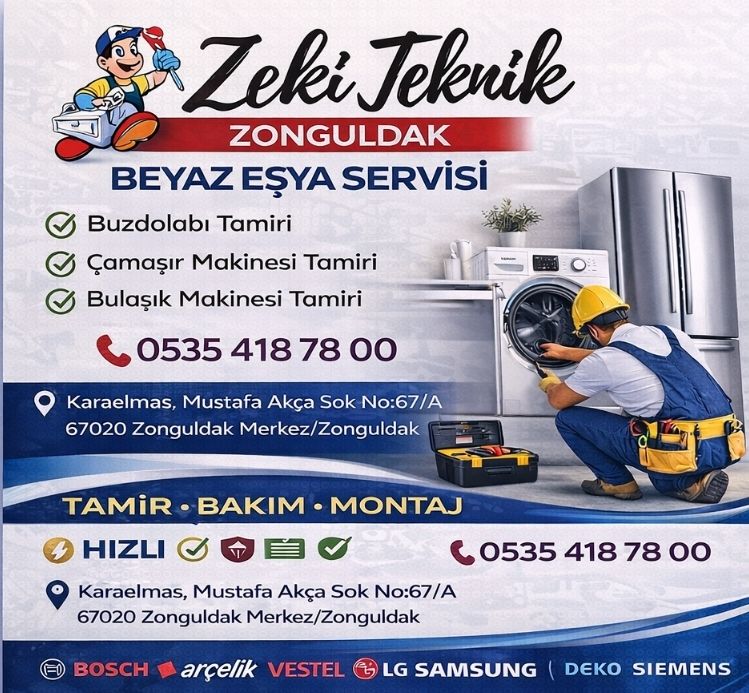 Zonguldak Beyaz Eşya Tamircisi