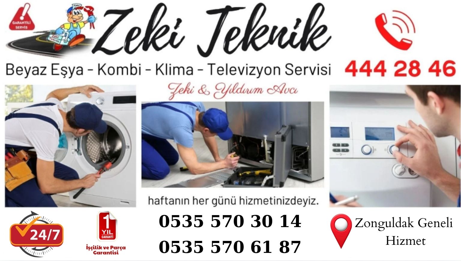 Zonguldak Beyaz Eşya Tamircisi